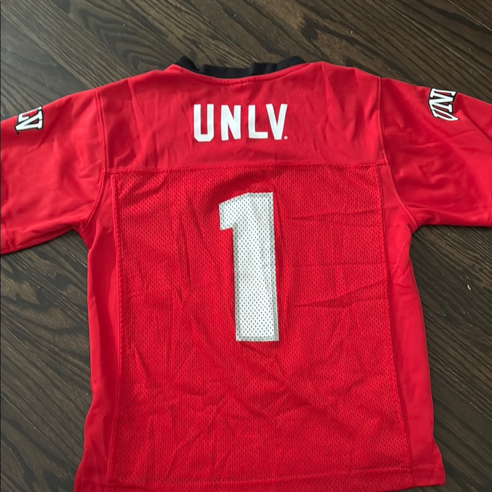 Rivalry Threads Red Jersey UNLV Number 1